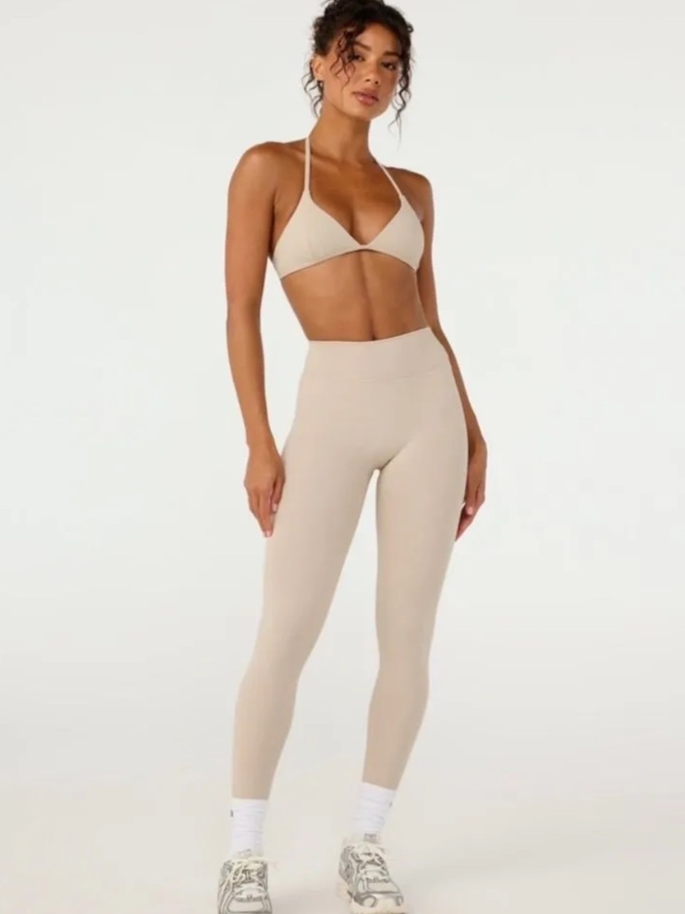 CSB Form Invisible Scrunch Leggings Fawn